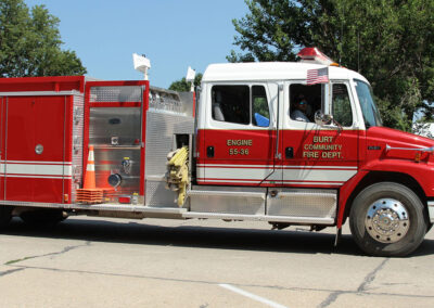 Fire truck in parade